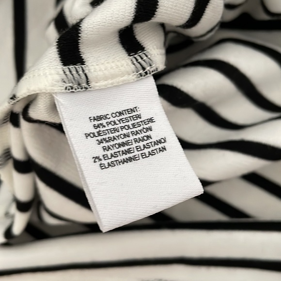 Derek lam 10 Crosby striped off the shoulder top - Picture 4 of 6